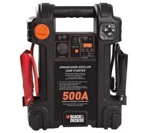 Auxiliar De Partida 12V 14Ah 500A Bivolt Black & Decker - Js500S-Br - Black&Decker