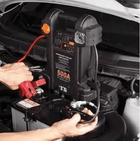 Auxiliar De Partida 12V 14Ah 500A Bivolt Black & Decker - Js500S-Br - Black&Decker