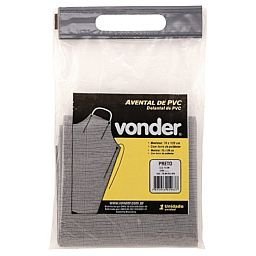 Avental Pvc 1,20X0,70 C/Forro Preto  954 - 7008012700 - Vonder