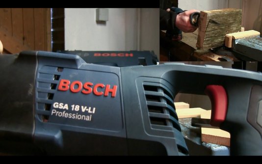 Serra Sabre 164J Gsa 18V-Li 220V Bateria Bosch - 060164J0E0