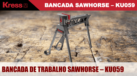 Cavalete Bancada De Trabalho Portátil Multiuso Ku059 Kress
