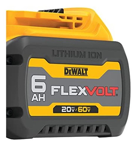 Bateria 6Ah 20-60V Max* Li-Ion Flexvolt Dewalt - Dcb606-B3