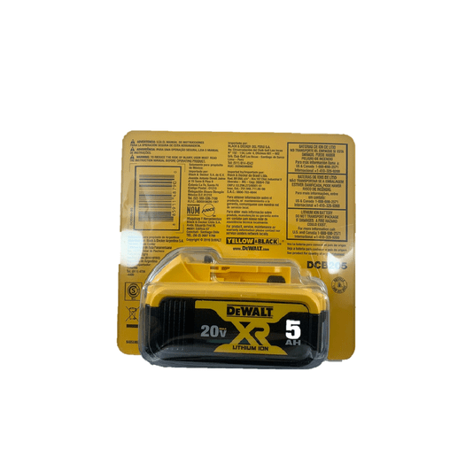 Bateria 5Ah 20V Max* Xr Li-Ion Dewalt - Dcb205-B3