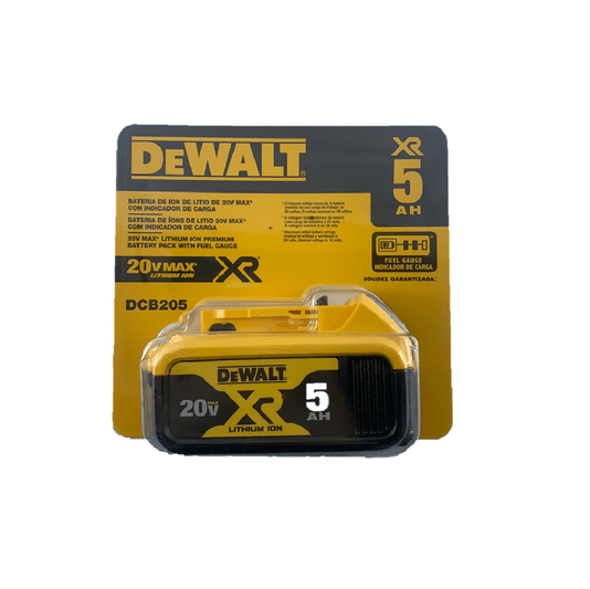 Bateria 5Ah 20V Max* Xr Li-Ion Dewalt - Dcb205-B3