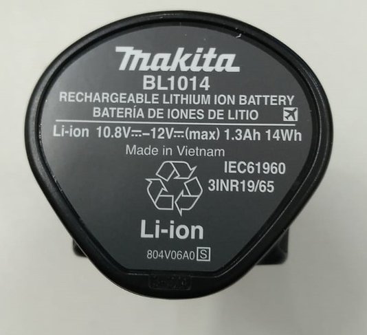 Bateria Bl1014 12V Max Makita - 196338-0