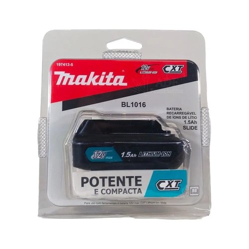 Bateria Makita 12V Max 1,5Ah Ion Litio Bl1016 197413-5
