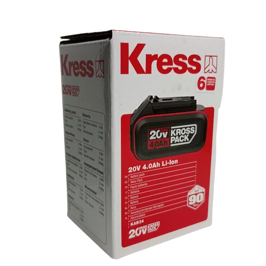 Bateria Recarregável De Íons Kress -  Kab34