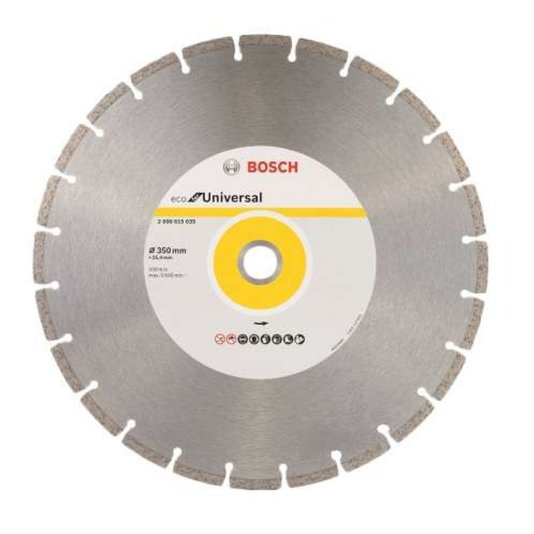 Disco Diamantado Eco For Segmentado 350 - BOSCH - 2608615035