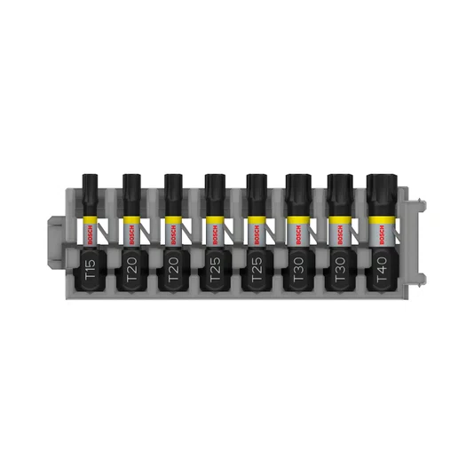 Bosch Kit De Bits Torx 25Mm Pro Impact Com 8 Peças - 2608522322