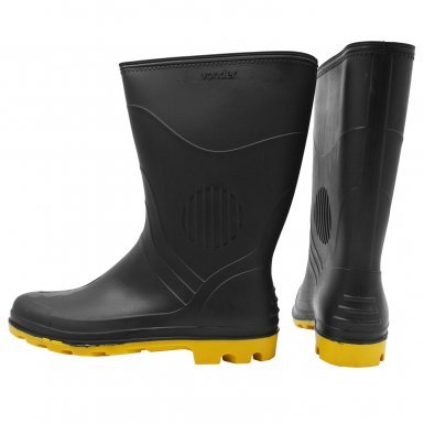 Bota Pt Amarela S/ Forro Cano Medio Numero 40 Vonder - 7075000040