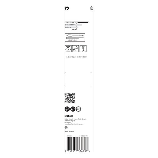Broca Chata Self Cut Speed 10X400Mm 14 2608900339000