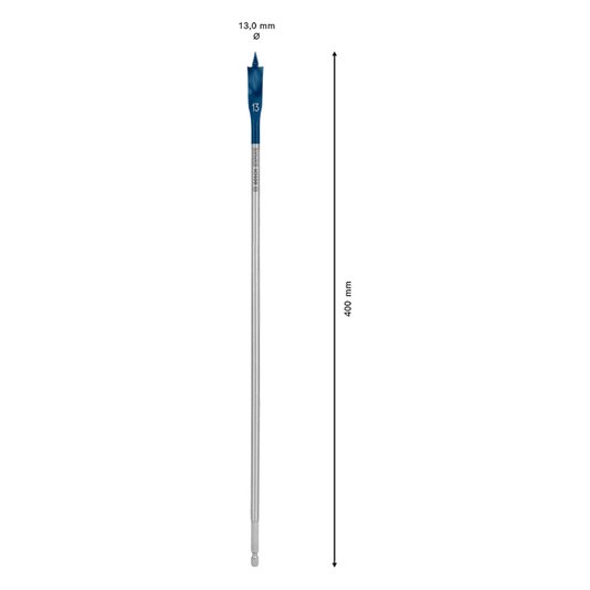 Broca Chata Self Cut Speed 13X400Mm 1/4" Bosch - 2608900341