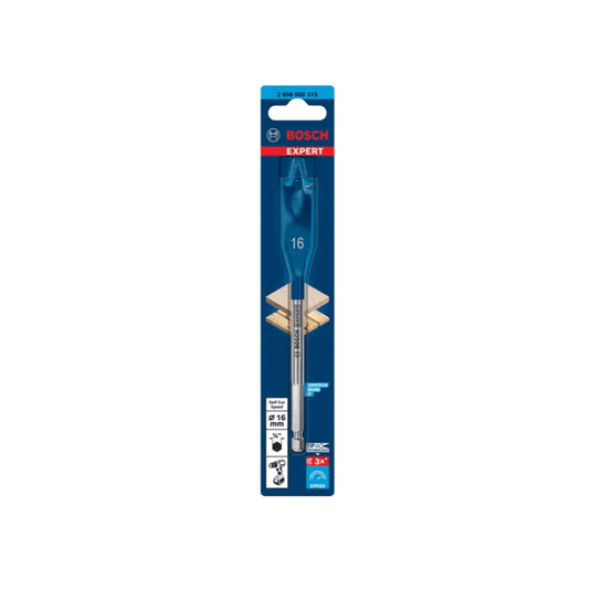 Broca Chata Self Cut Speed 16Mm 1/4" Bosch - 2608900315