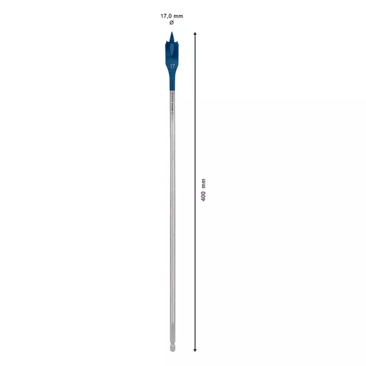 Broca Chata Self Cut Speed 17X400Mm 1 4 2608900344000