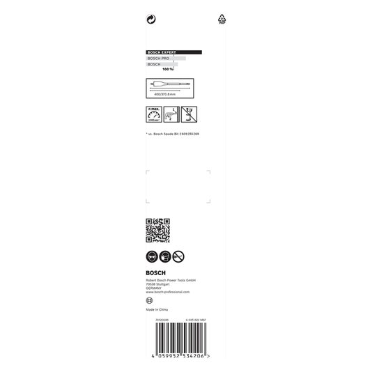 Broca Chata Self Cut Speed 19X400Mm 1/4" Bosch - 2608900346