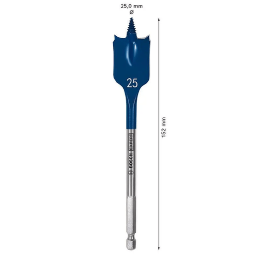 Broca Chata Self Cut Speed 25Mm 1/4" Bosch - 2608900322