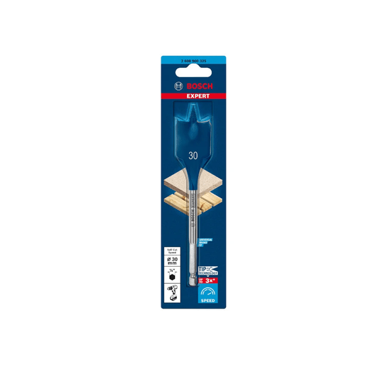 Broca Chata Self Cut Speed 30Mm 1/4" Bosch - 2608900325