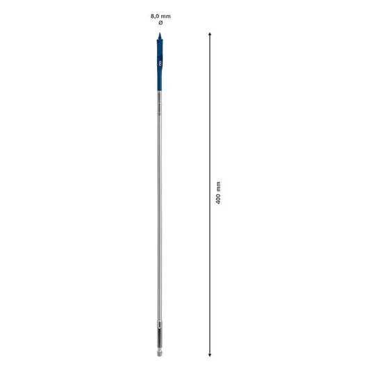 Broca Chata Self Cut Speed 8X400Mm 1/4" Bosch - 2608900338
