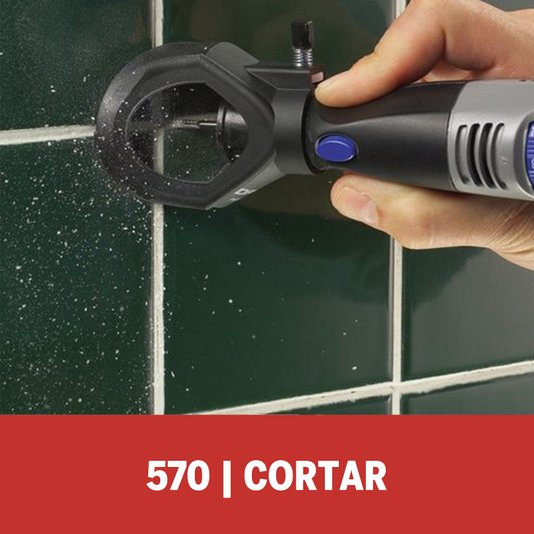 Broca Pra Remoção De Rejuntes 3,2Mm 1/8 Dremel- 570 - 2615057000