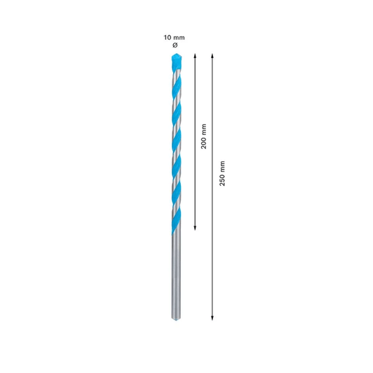 Broca Cyl9 Multiconstruction 10X200X250 2608901485000