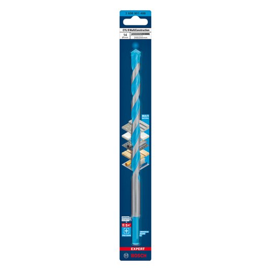 Broca Cyl9 Multiconstruction 14X200X250Mm Bosch 2608901488