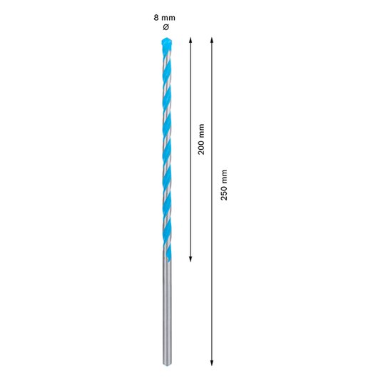 Broca Cyl9 Multiconstruction 8X200X250 2608901484000