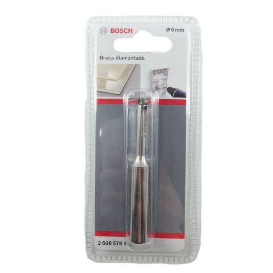 Broca Diamantada A Úmido 6 Mm Bosch - 2608579407