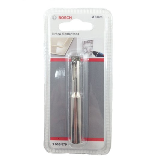 Broca Diamantada A Úmido 8 Mm Bosch - 2608579408