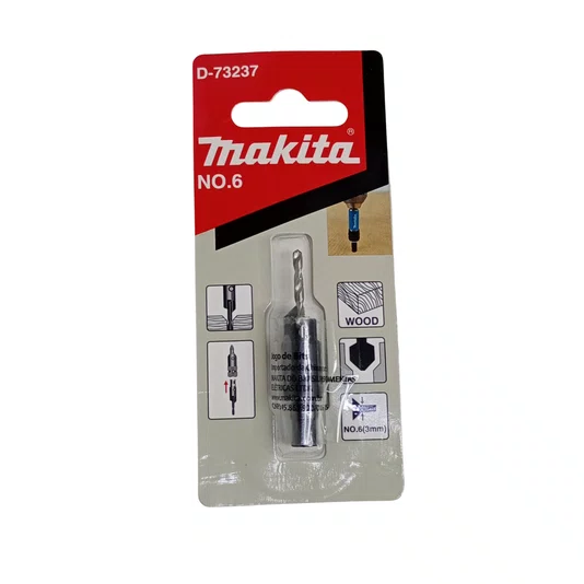 Broca Escareadora 2.4Mm Para Madeira No. 6 Makita - D-73237