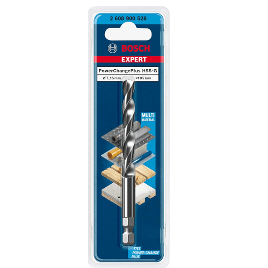 Broca Guia Hssg 7.15X105 Mm Bosch - 2608900528