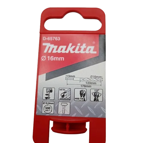 Broca Hss Tin 16X178Mm Makita - D-65763