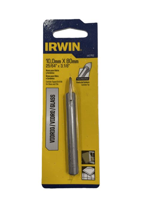 Broca Md P/ Vidro 80 X 10Mm Iw2152 - Irwin