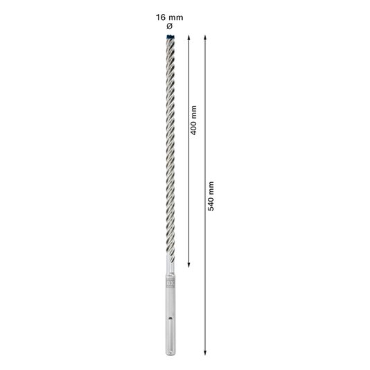 Broca Para Martelo Sdsmax8X 16X400X540Mm - 2608900215