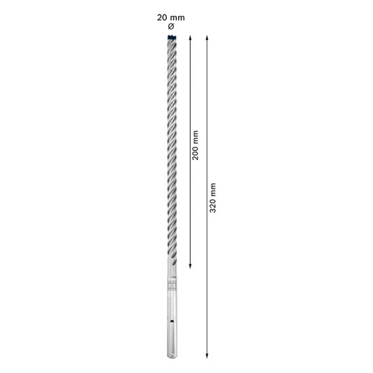 Broca Para Martelo Sdsmax8X 18X400X540 2608900222000