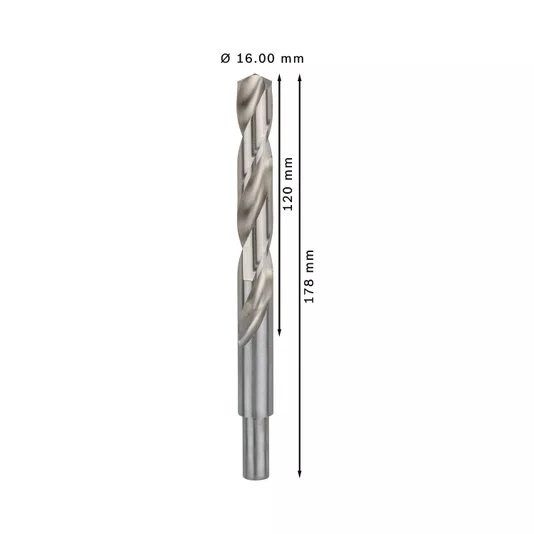 Broca Bosch Pro Metal Hss-G 16,0Mm 4 Un. Bosch - 2608585595
