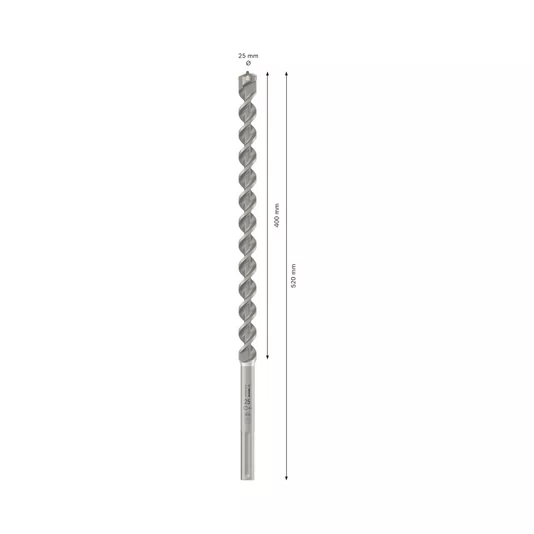 Broca Sds Max4 25X400X520Mm Bosch - 2608706792