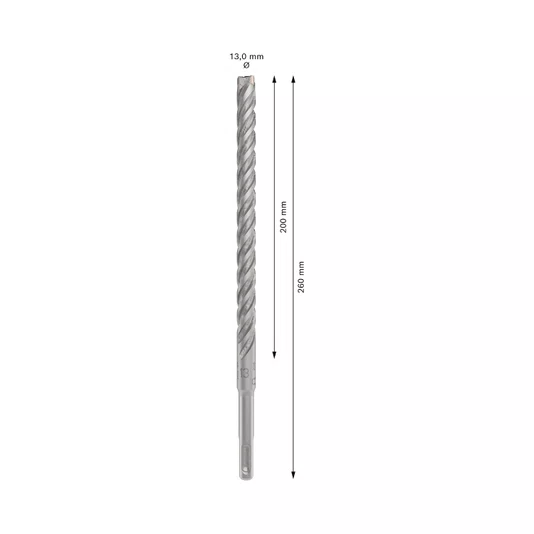 Broca Sds Plus5X 13X200X260Mm Bosch - 2608706922