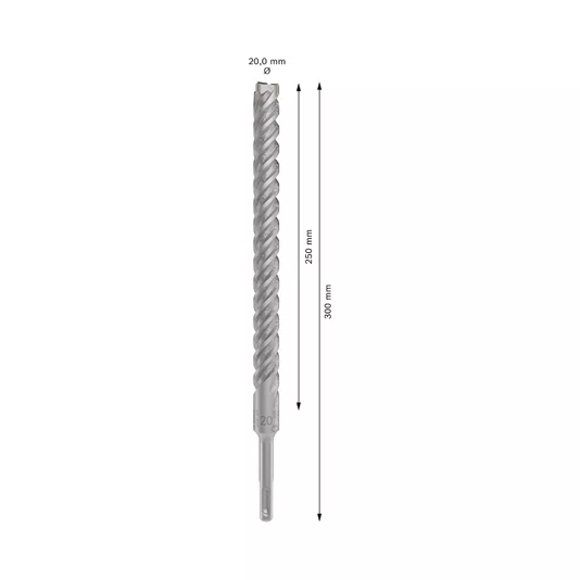 Broca Sds Plus5X 20X250X300Mm Bosch - 2608706951