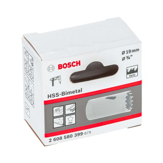 Broca Serra Copo Bosch Bimetal 19Mm - 2608580399