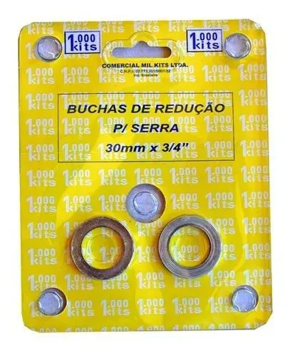 BUCHA REDUCAO SERRA CIRC. C 3/4 C/2 3024 1000KITS - 3024