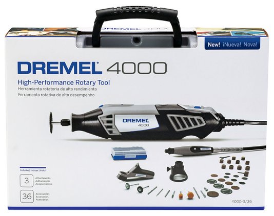Micro Retifica 4000 220V C/ 36 Acessorios Dremel - F0134000Nc