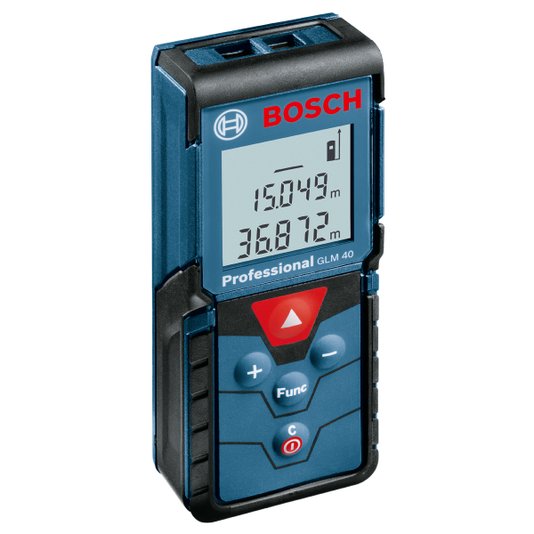 Trena A Laser Glm 40 Professional Bosch - 0601072900