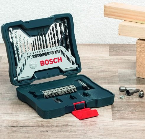 Caixa De Ferramentas Com 33 Peças Bosch - 2607017398