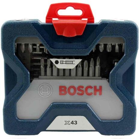 Kit De Pontas E Brocas X-Line 43 Peças 2607017510 - Bosch