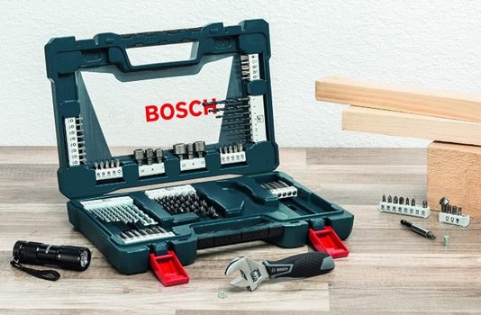 Caixa Ferramentas Vline Com 83 Unidades - 2607017403 - Bosch