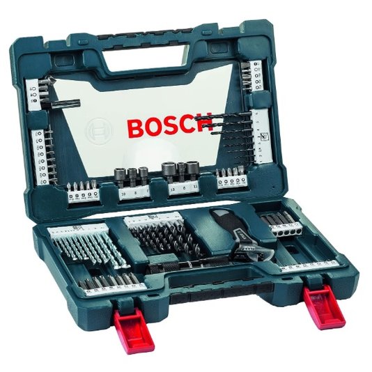 Caixa Ferramentas Vline Com 83 Unidades - 2607017403 - Bosch