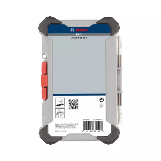 Bosch Caixa Plástica Média Para Pontas E Brocas - 2608522362