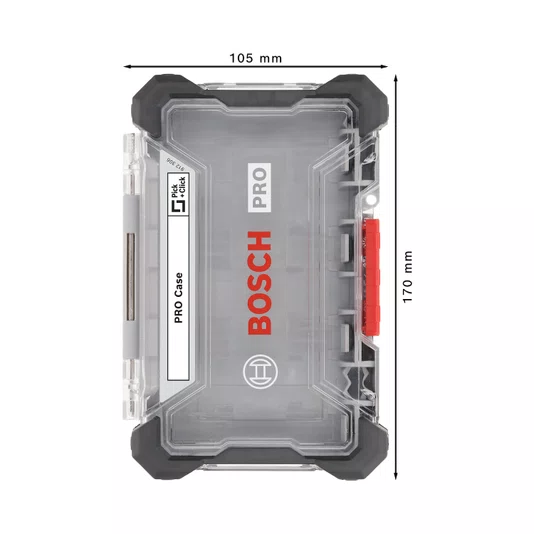 Bosch Caixa Plástica Média Para Pontas E Brocas - 2608522362