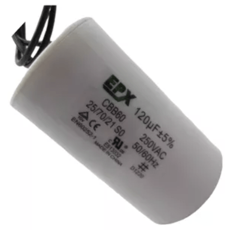 Capacitor 110V (H-A105) 120 Uf Ha5039/110 Gmeg - 13510.1