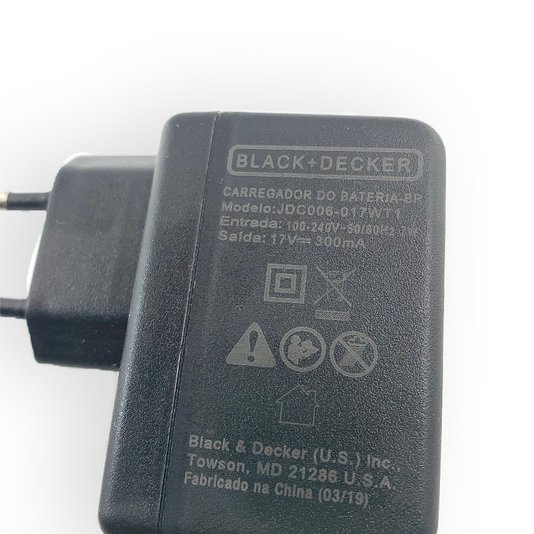 Carregador Bivolt Para Cd121 Dewalt - 5140025-97 - Black&Decker